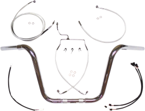1-1/4(r) Caliber Handlebar Installation Kit Silver, 2, nordicamoto.ro