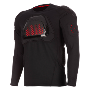 Bluză cu armură Klim Aggressor 2.0 cu protecție spate Black