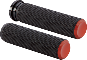 Fusion Knurled Grips Orange, 1, nordicamoto.ro