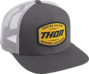 THOR Caliber Snapback Hat White, Gray 