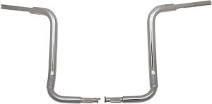 1-1/2(r) Ez Install Rounded Top Handlebar Silver