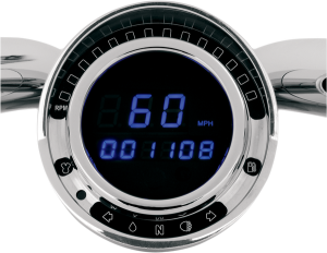 Big Dog Direct Plug-in Speedometer Black