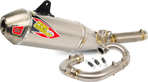 Ti-6 Pro Bc Full Titanium Exhaust System Titanium Look 