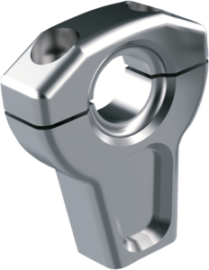Handlebar Riser Kit Silver