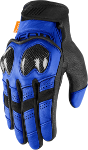 Manusi Textil/Piele Icon Contra2™ Blue