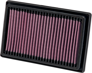 High-flow Air Filter Black, Red