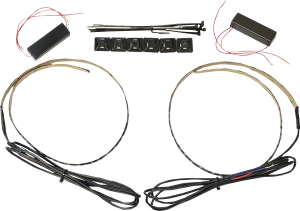 Dual Intensity Side Firing Auxiliary Led Strips Red, 1, nordicamoto.ro
