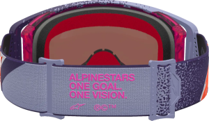 Ochelari Alpinestars Supertech Hiten Mov/Rosu/Lentila Colorata, 2, nordicamoto.ro
