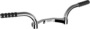 Adjustable Footrest Black, Silver