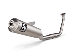 Racing Line Full Exhaust System Street Silver 