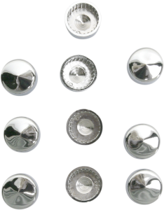 Bolt Cover Kits Silver, 1, nordicamoto.ro