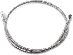 Universal Brake Line Silver, Clear-coated