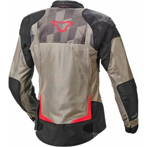 Geaca de vara textil dama Macna Orcano M Maro/Negru/Rosu, 2, nordicamoto.ro