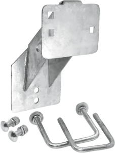 Hi-mount Spare Tire Carrier Silver, 1, nordicamoto.ro