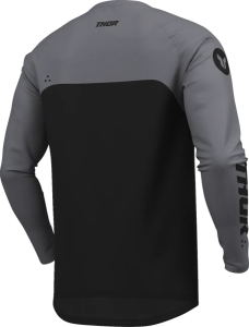 Youth Ridemode Menace Jersey Gray, Black, 7, nordicamoto.ro