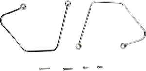 Saddlebag Support Brackets Chrome Honda Silver, 1, nordicamoto.ro