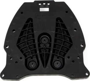 Adapter Plate For Alu-rack Black
