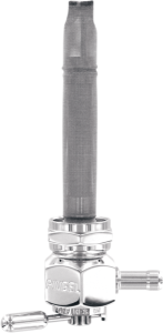 Power-flo Fuel Valve Chrome, 1, nordicamoto.ro