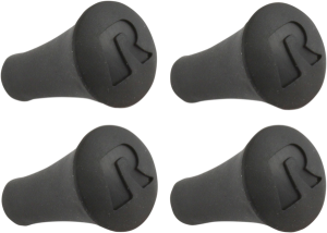 Suport Ram Mounts de Schimb Caps 4x Rubber Black - Rap-un-cap-4