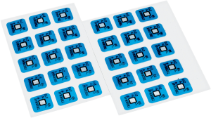Surface Temperature Indicating Strips Blue