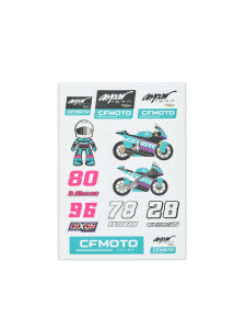 SET STICKERE CFMOTO MOTOGP FLEET ALBASTRU