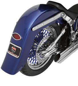 Builders Series 4(r) Stretched Rear Fender Unfinished, 3, nordicamoto.ro