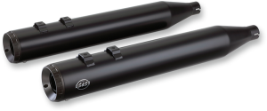 Grand National Slip-on Mufflers Black, 1, nordicamoto.ro