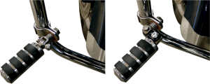 Footpeg Relocation Clevis Black