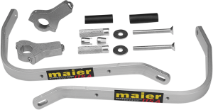Deluxe Woods Pro Aluminum Handguards Silver, 1, nordicamoto.ro