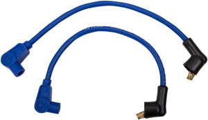 8mm Custom-fit Spark Plug Wire Kit Blue, 1, nordicamoto.ro
