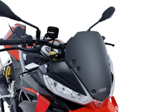 Windscreen Sport Tuono V4 Black, Matte 