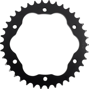 JT SPROCKETS Steel Rear Sprocket Black 