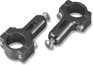 MOOSE RACING Cleme de fixare din aluminiu pentru protecția mâinii, 7-8'', negru 