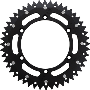 MOOSE RACING Pinion dublu negru, 2, nordicamoto.ro