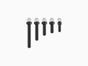 Set Șuruburi de Înlocuire Quad Lock PRO – Negru