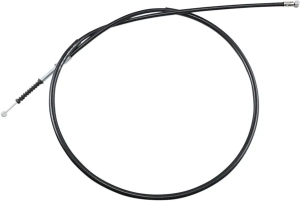 Black Vinyl Brake Cable Black