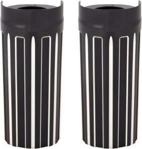 Aluminum Fork Boot Covers Black, Silver, 2, nordicamoto.ro