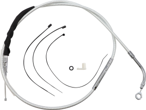 High-efficiency Braided Sterling Chromite Ii® Clutch Cable Silver, 1, nordicamoto.ro