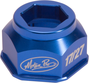 T-6 Combo Lever Hex Adapter Anodized, Blue
