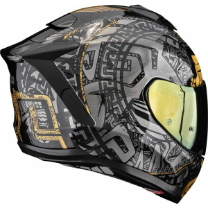 Casca integrala SCORPION EXO-1500 AIR APUS M Alb perlat/Gri/Auriu, 2, nordicamoto.ro