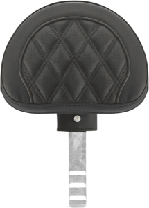 Optional Driver's Backrest For Roadsofa Lattice Stitched Seat Black