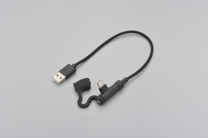Usb A Charging Cable Black, 1, nordicamoto.ro