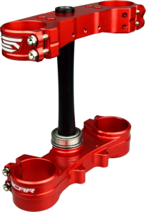 Triple Clamp Red