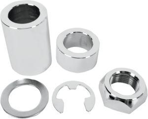 Axle Spacer/nut Kit Silver, 1, nordicamoto.ro