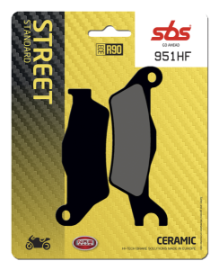 Hf Street Ceramic Organic Brake Pads, 2, nordicamoto.ro