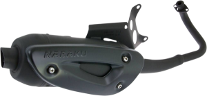 Naraku Traffic Full Exhaust System Black, 2, nordicamoto.ro