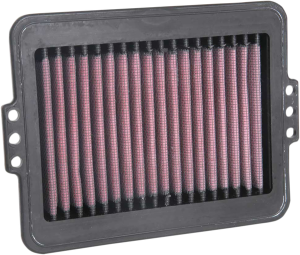 High-flow Air Filter Black, Red, 3, nordicamoto.ro