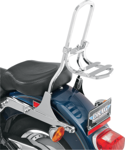 Sissy Bar Luggage Rack Chrome, 2, nordicamoto.ro