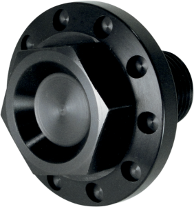 Steering Stem Bolt Black, Anodized