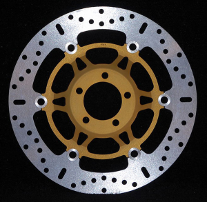 X-series Brake Rotor Gold, Stainless Steel
